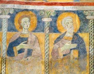 St. John the Evangelist and St. Simon (detail)